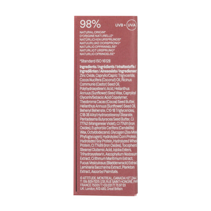 Oceanly – PHYTO-SUN Lippenbalsam mit Farbe LSF 30 – Terrakotta, Attitude, 8,5 g