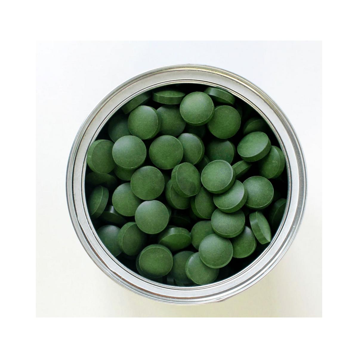 Mix de Espirulina y Chlorella Ecológica, 600 comp. Aldous Bio
