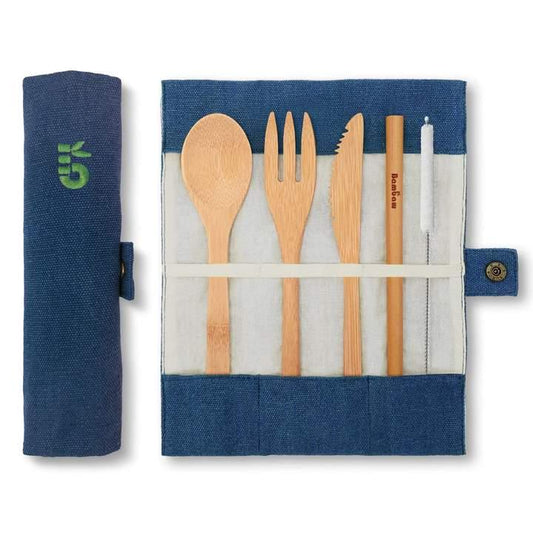 Set de cubiertos funda