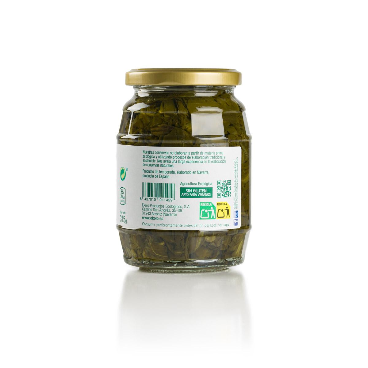 Espinacas Ecológicas al Natural en conserva Ékolo 315 g
