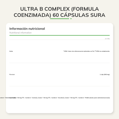 Información nutricional