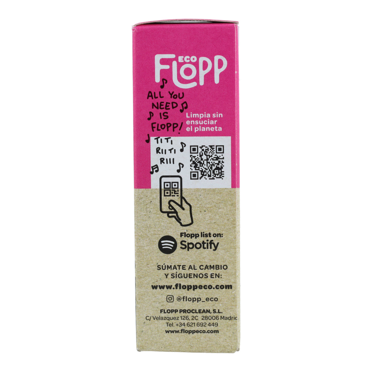 Wasserlösliche Toilettenreinigung Flopp  Nachfüllpackung 2 Kapseln