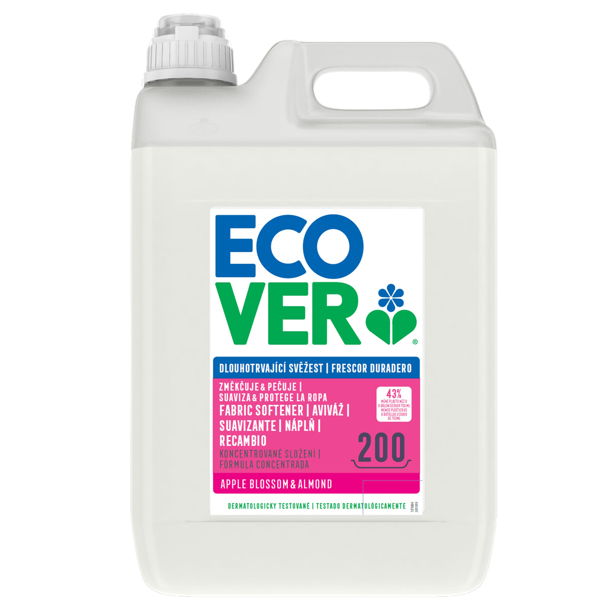 Weichspüler Apfelblüte und Mandeln Ecover 5 l