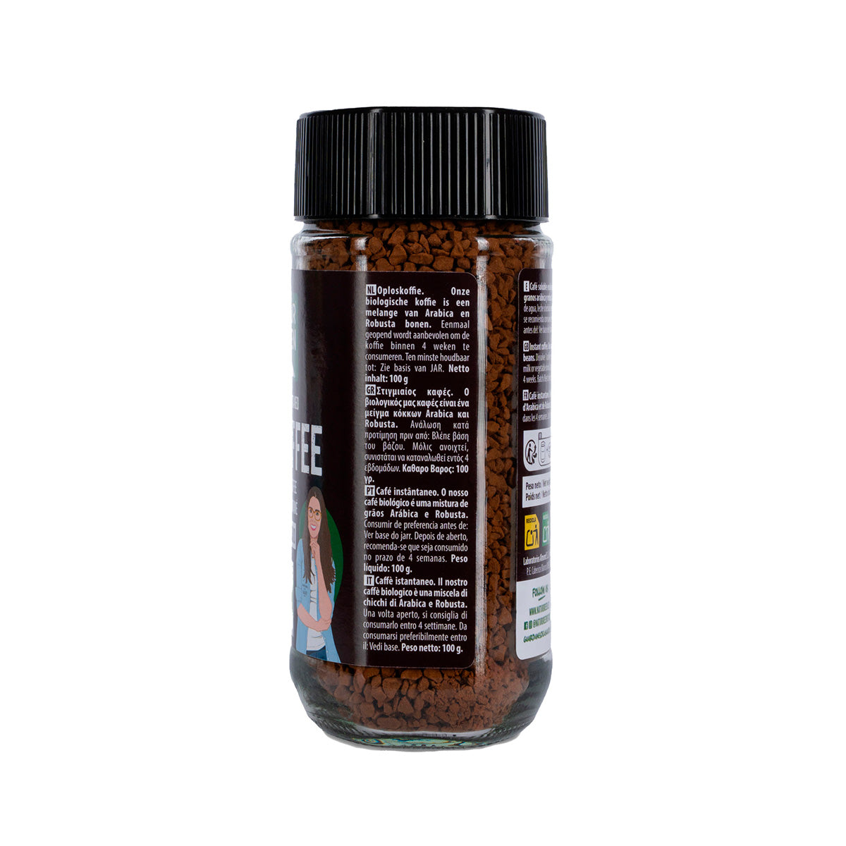 Biocofee Bio-löslicher Kaffee Naturgreen 100 g