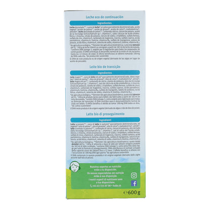 Folgemilch Nr. 2 (+6 Monate) Bio Holle 600 g