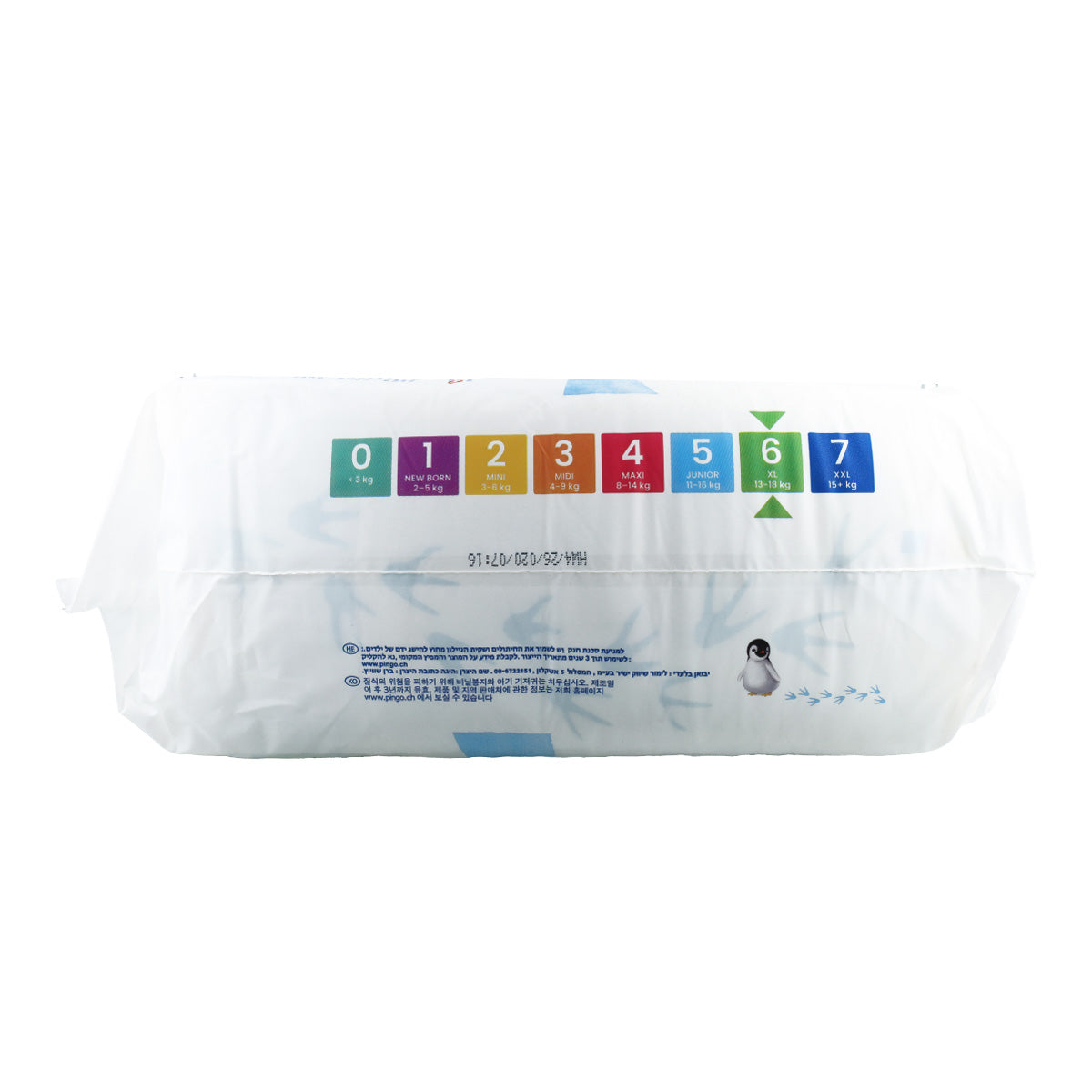 Windeln T6 XL (15-30 kg) Pingo 32 Stück