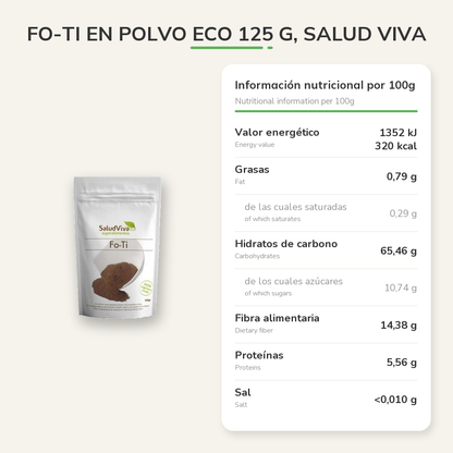 Información nutricional