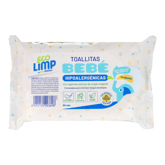 Mimidu ECO Babyfeuchttücher 60 Stück