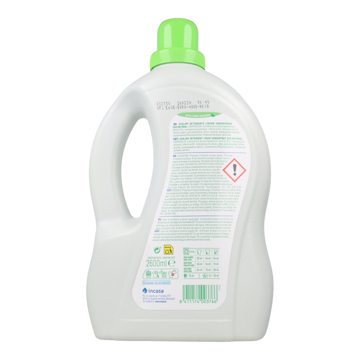 Flüssigwaschmittel Mimidu ECO 48 Waschgänge