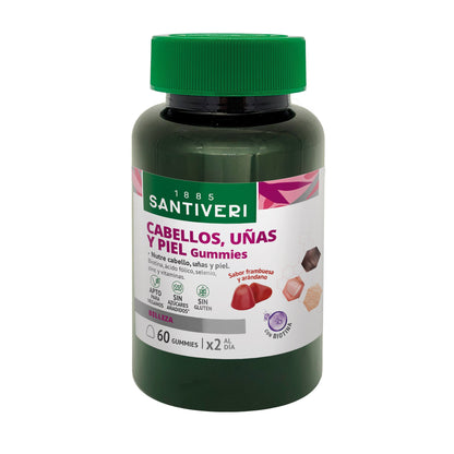 Kautabletten für Haare, Nägel und Haut SantiverI 60 Tabletten 162 g