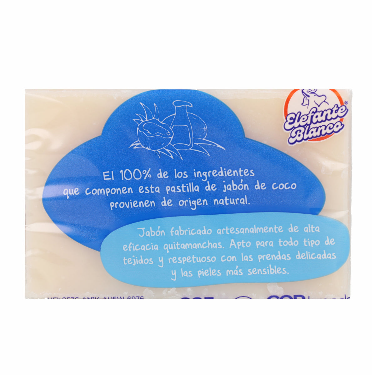 Seife Kokosnuss Elefante Blanco Mimidu 225 g