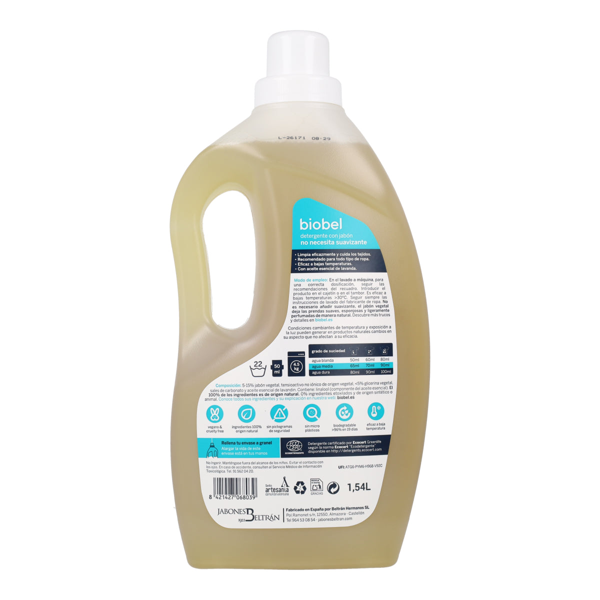 Flüssigwaschmittel BioBel 1,5 l