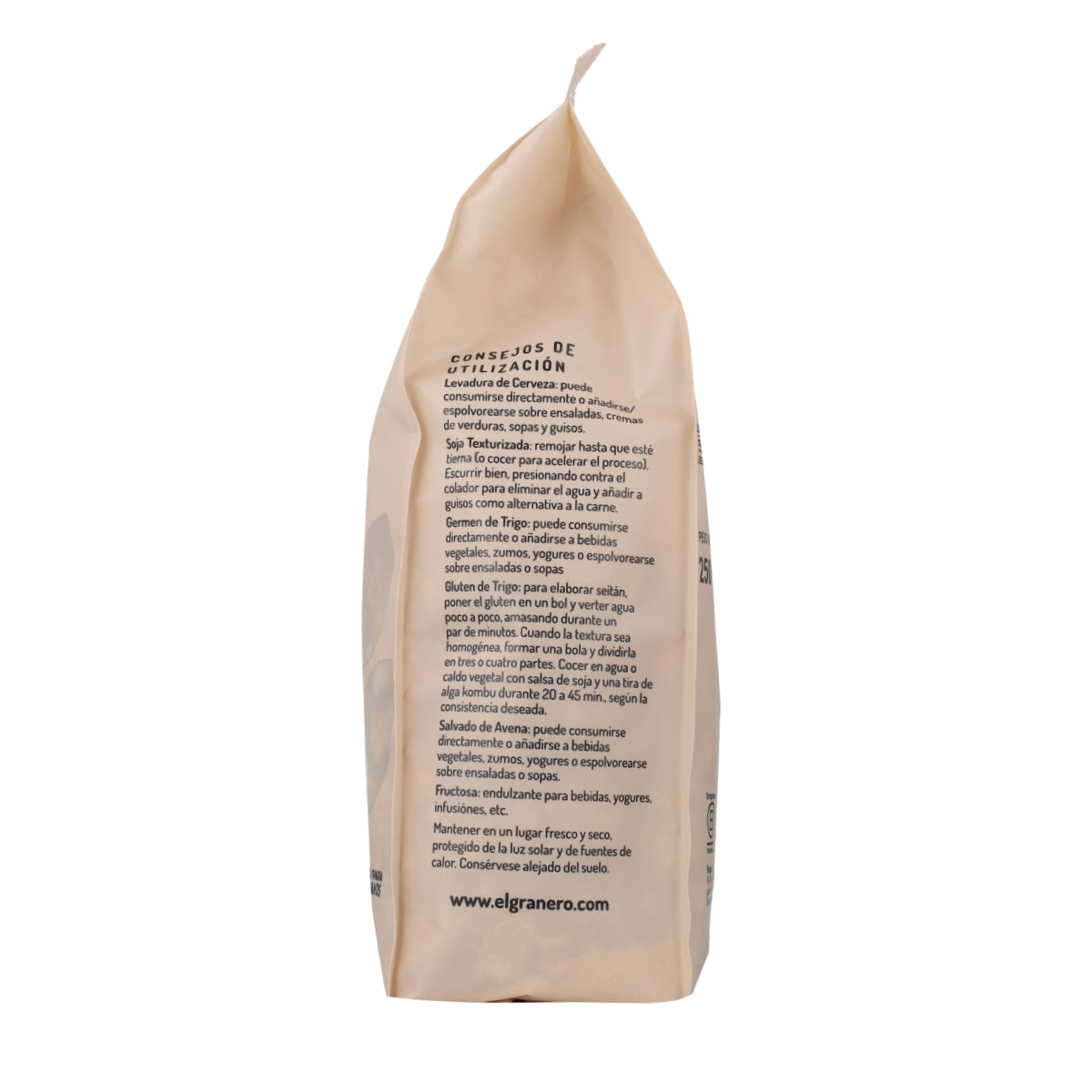 Grobe texturierte Soja El Granero 250 g