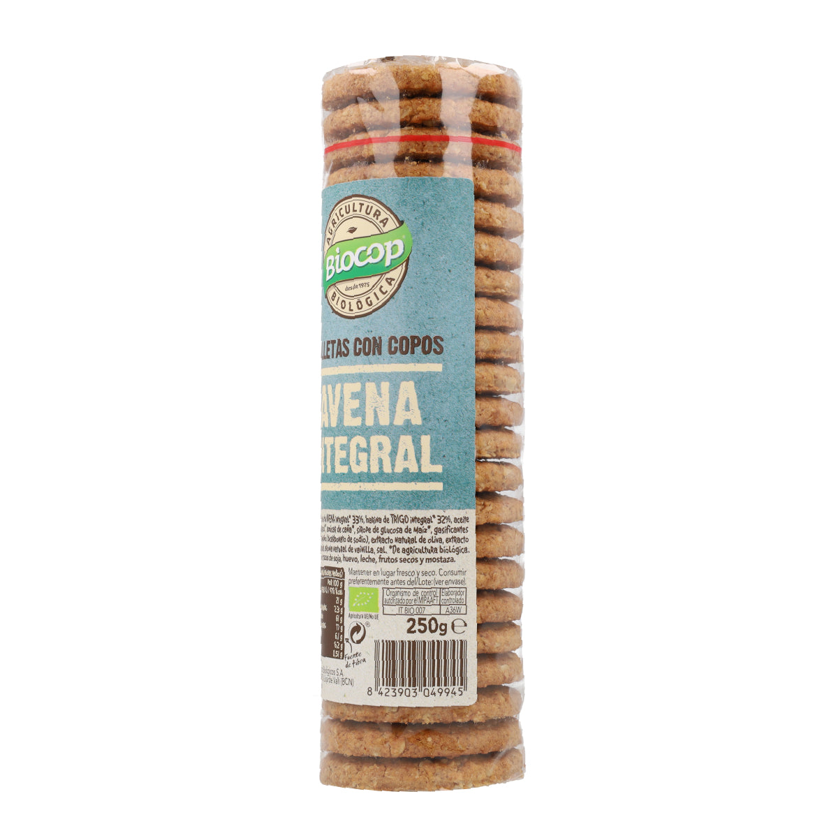 Vollkorn-Haferflocken-Kekse Biocop, 250 g