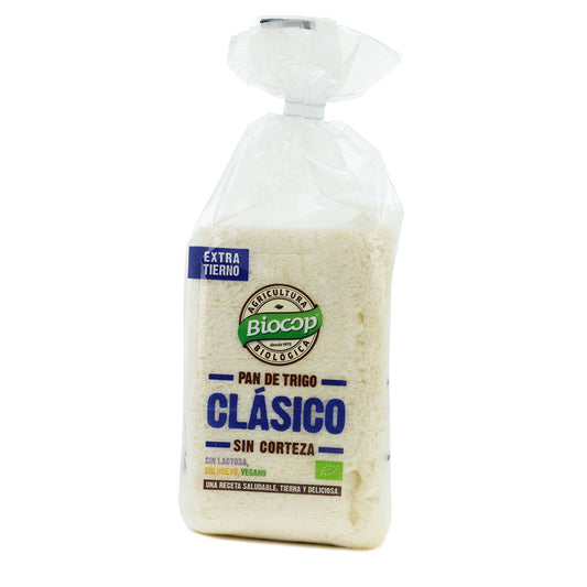 Pan de Molde Clásico Sin Corteza BIO Biocop 300 g