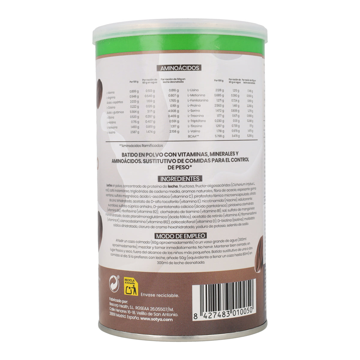 Sotya Cappuccino-Shake, 700 g