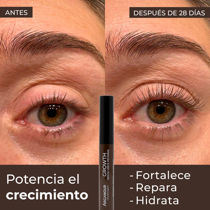 Serum Growth für längeres Wimpernwachstum, Arganour, 5 ml