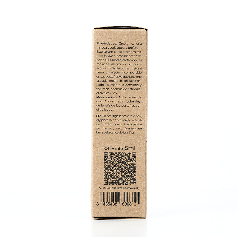 Serum Growth für längeres Wimpernwachstum, Arganour, 5 ml