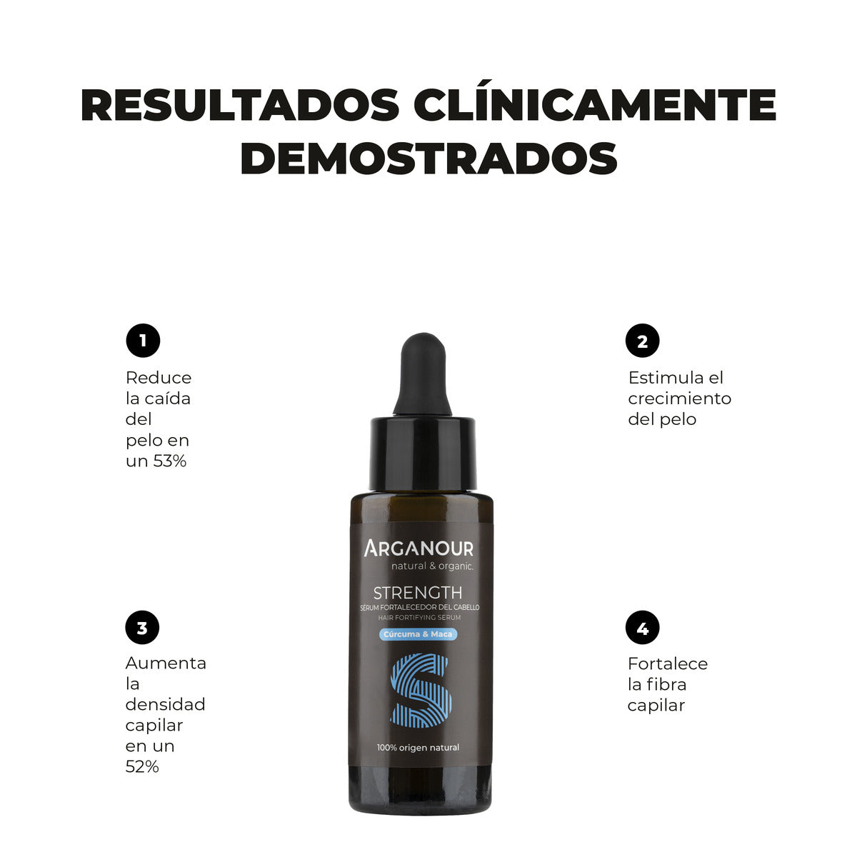 Strength Haarwuchs-Lotion Arganour 50 ml