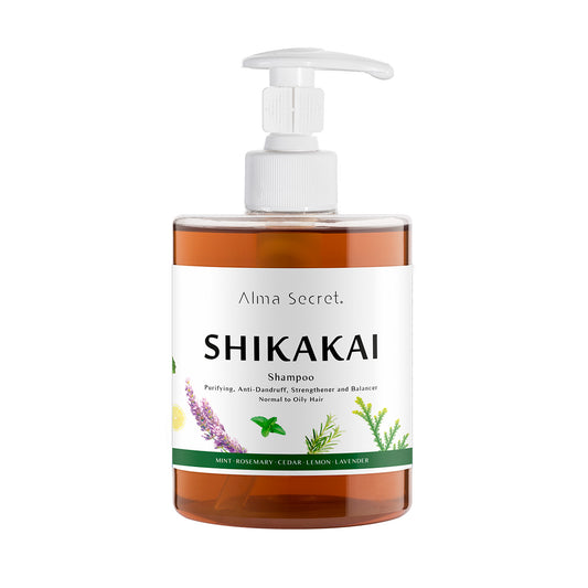 Shikakai-Shampoo (Haarausfall, Schuppen und Dermatitis) Alma Secret 500 ml