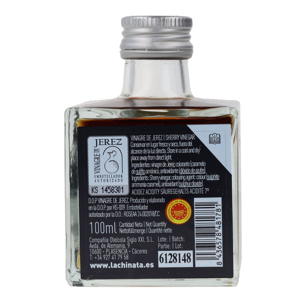 Sherry-Essig D.O., quadratische Flasche La Chinata 100 ml