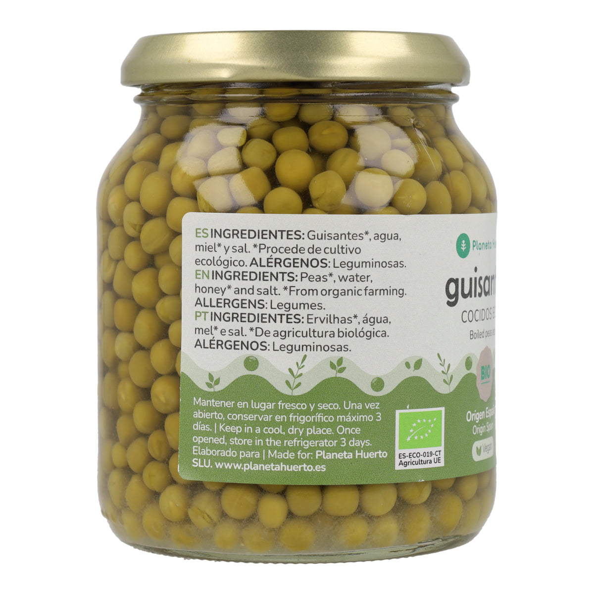 Erbsen ECO Planeta Huerto 320 g