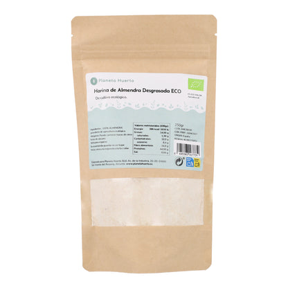 Entfettetes Mandelmehl (Mandelprotein) ECO Planeta Huerto 250 g