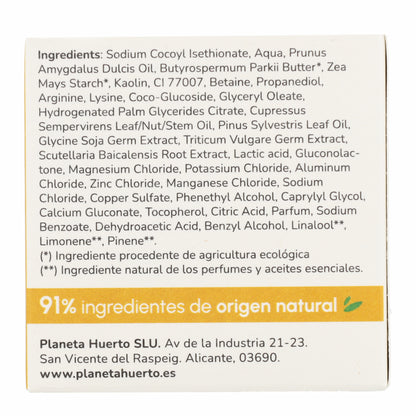 Festes Stärkungsshampoo mit Aminosäuren Planeta Huerto 85 g