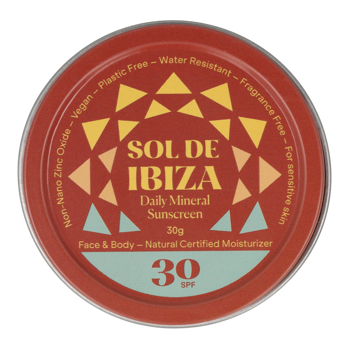 Kleine Dose Sonnencreme SPF30 Sol de Ibiza 30 g