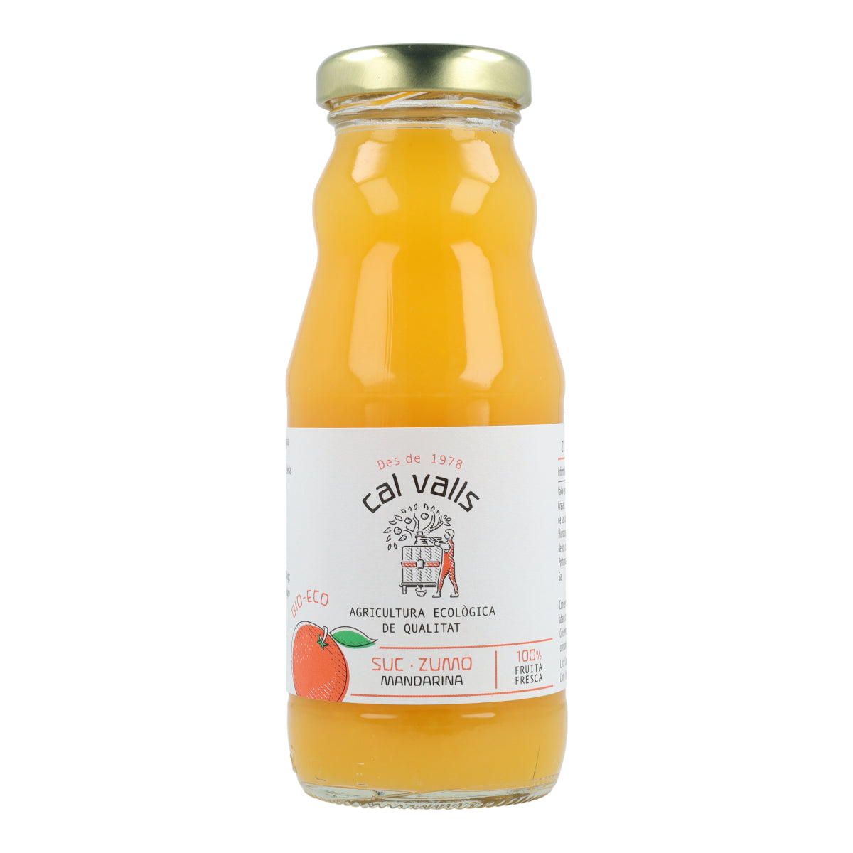 Mandarinen-Saft ECO Cal Valls 200 ml