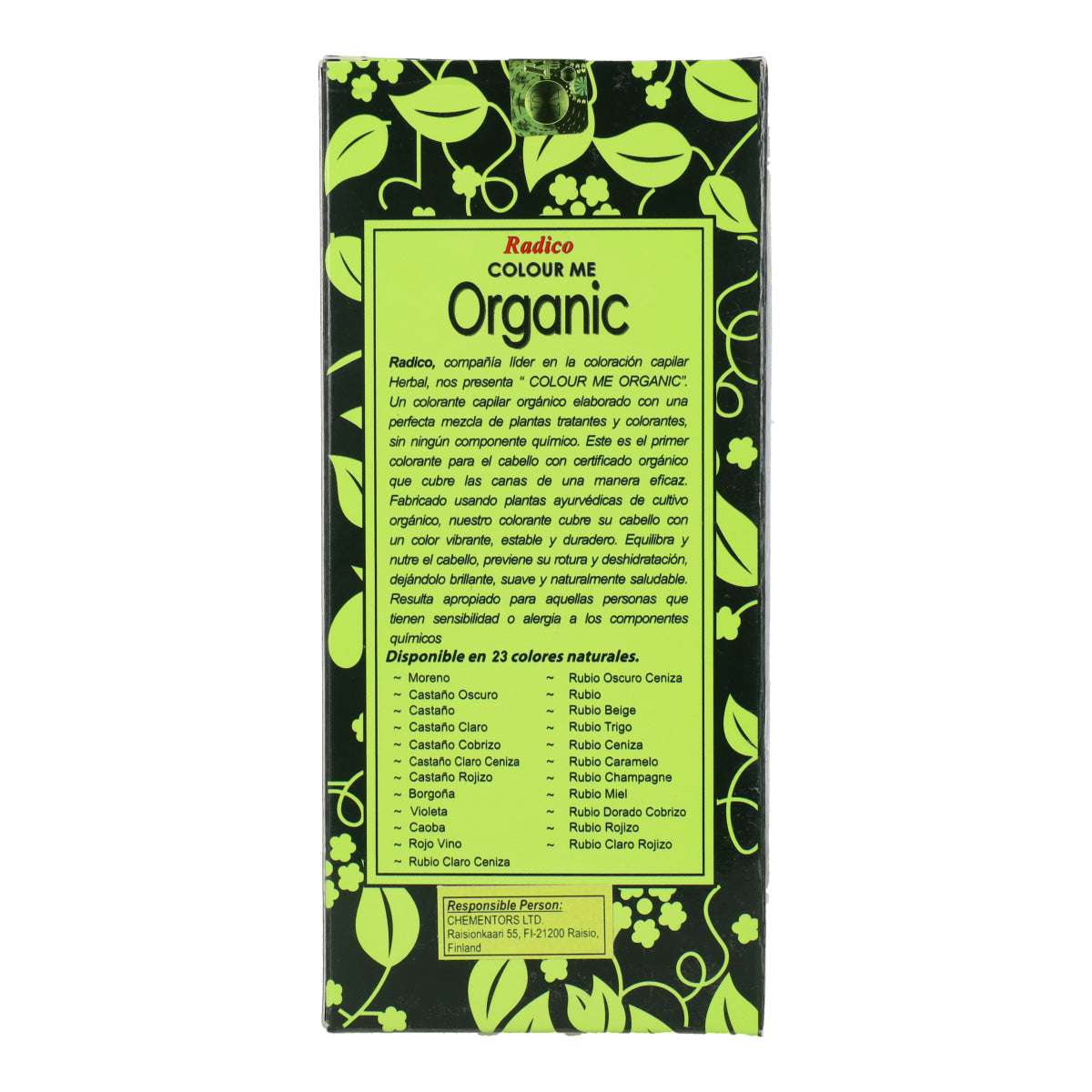 Pflanzliche Haarfarbe dunkelbraun Radico 100 g