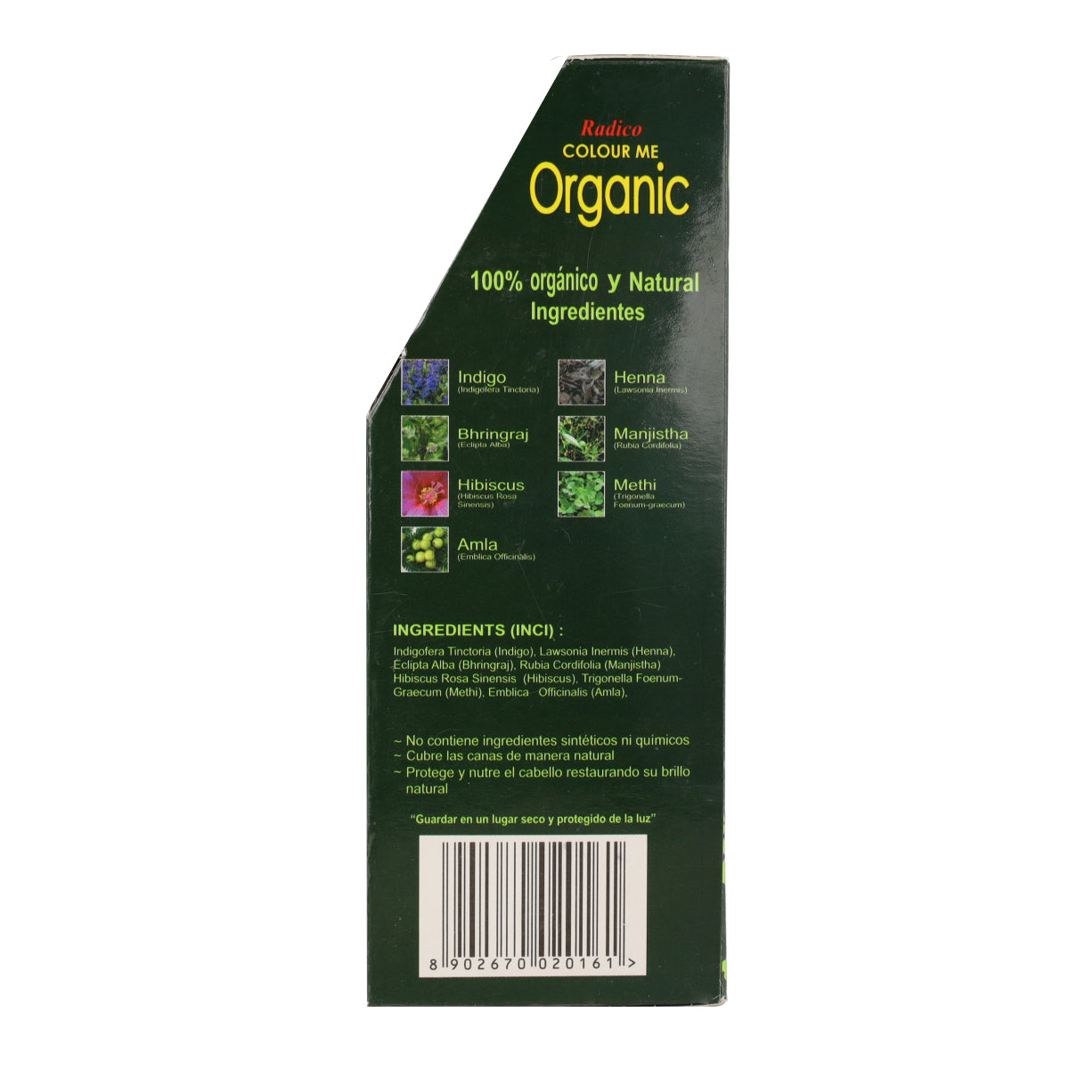 Pflanzliche Haarfarbe Braun Radico 100 g