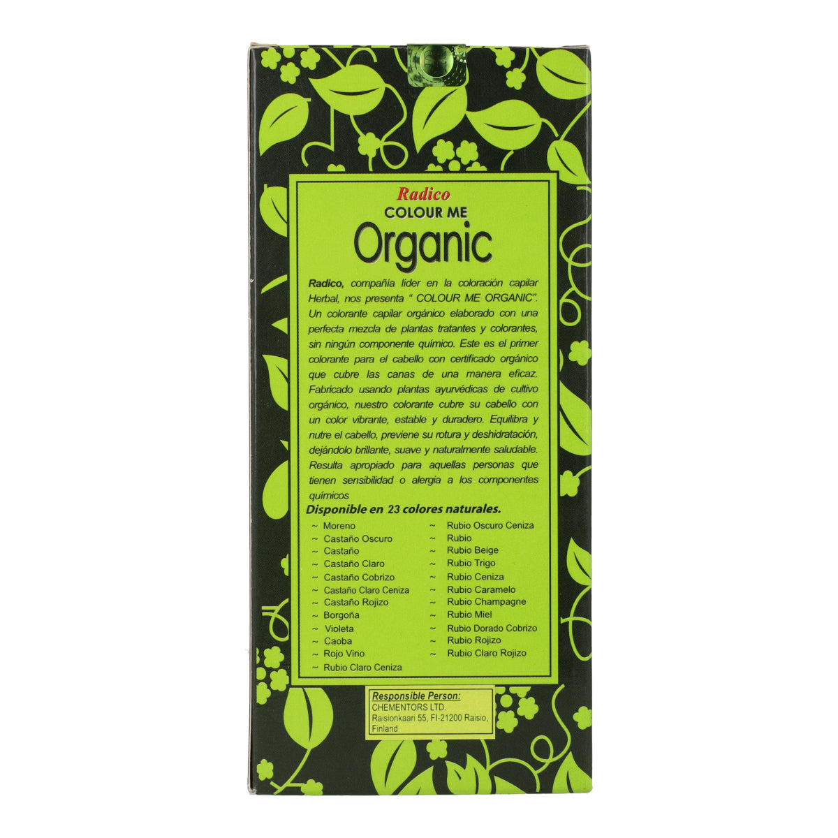 Pflanzliche Haarfarbe Rotbraun Radico 100 g