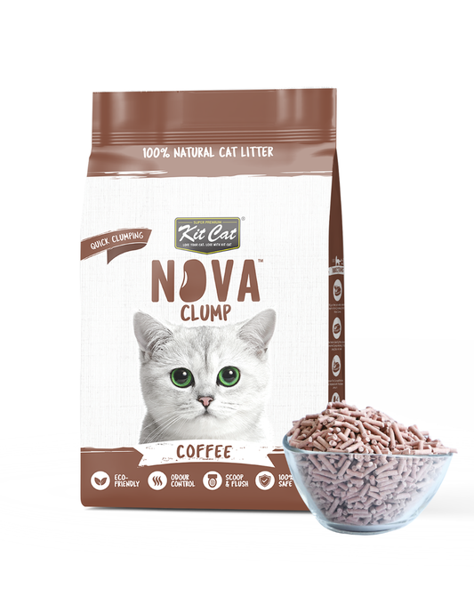 Kit Cat Arena Eco SoyaClump – Coffee 7 l Katzenstreu