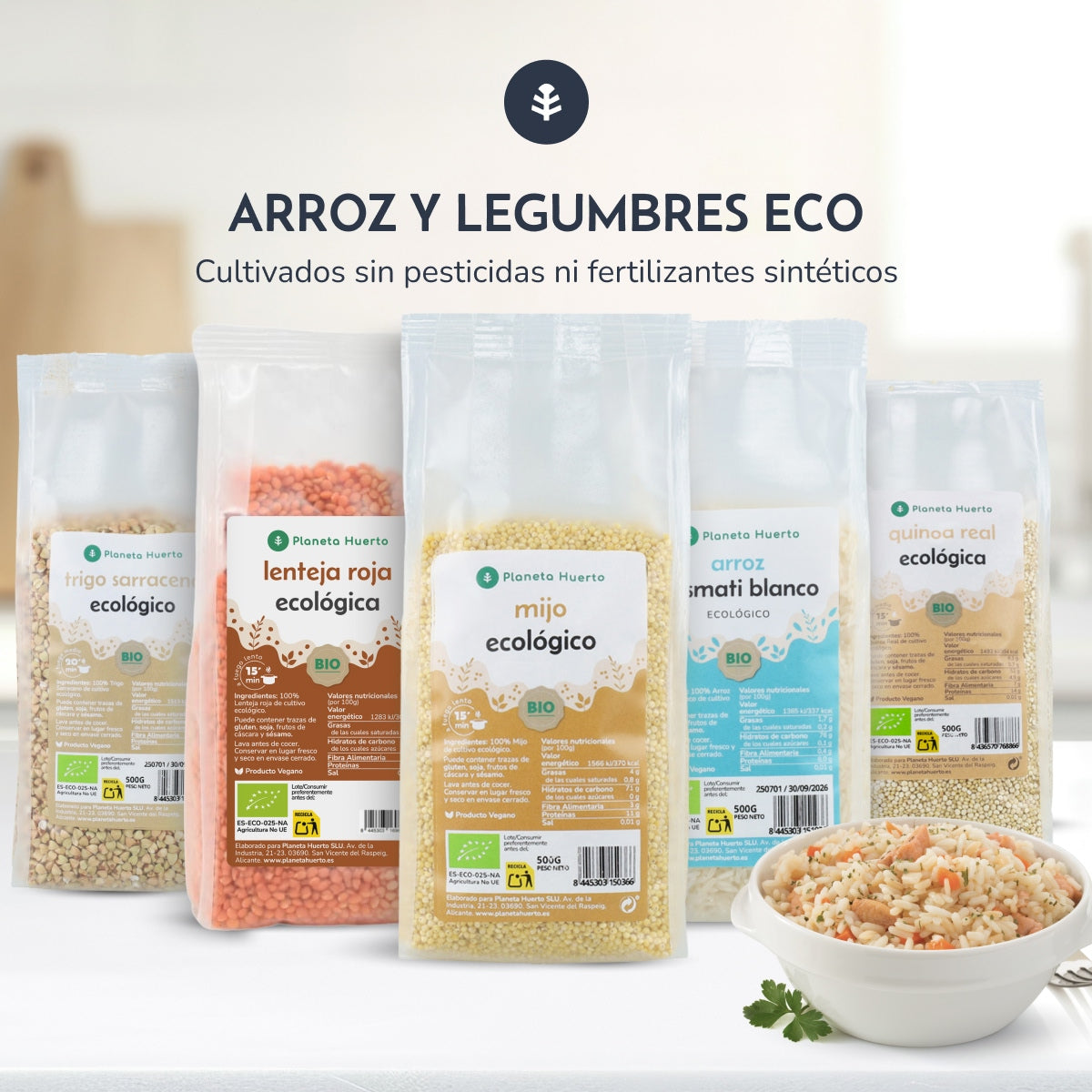 Pack 2x Trigo Sarraceno ECO Planeta Huerto 2,5 kg