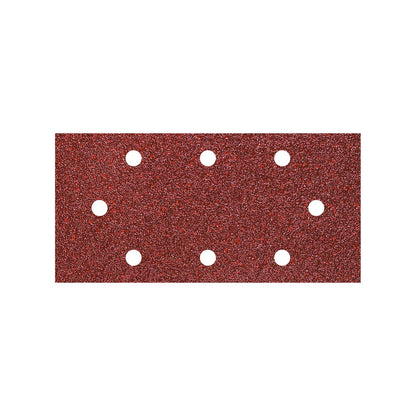 5 hojas de lijar adhesivas 93 x 190 mm para lijadora orbital Wolfcraft Grano 120