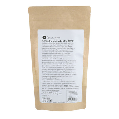 Almendra laminada ECO Planeta Huerto 250 g