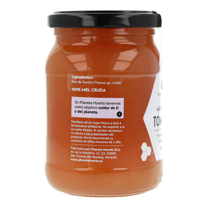 Miel Cruda de Tomillo Planeta Huerto 500 g