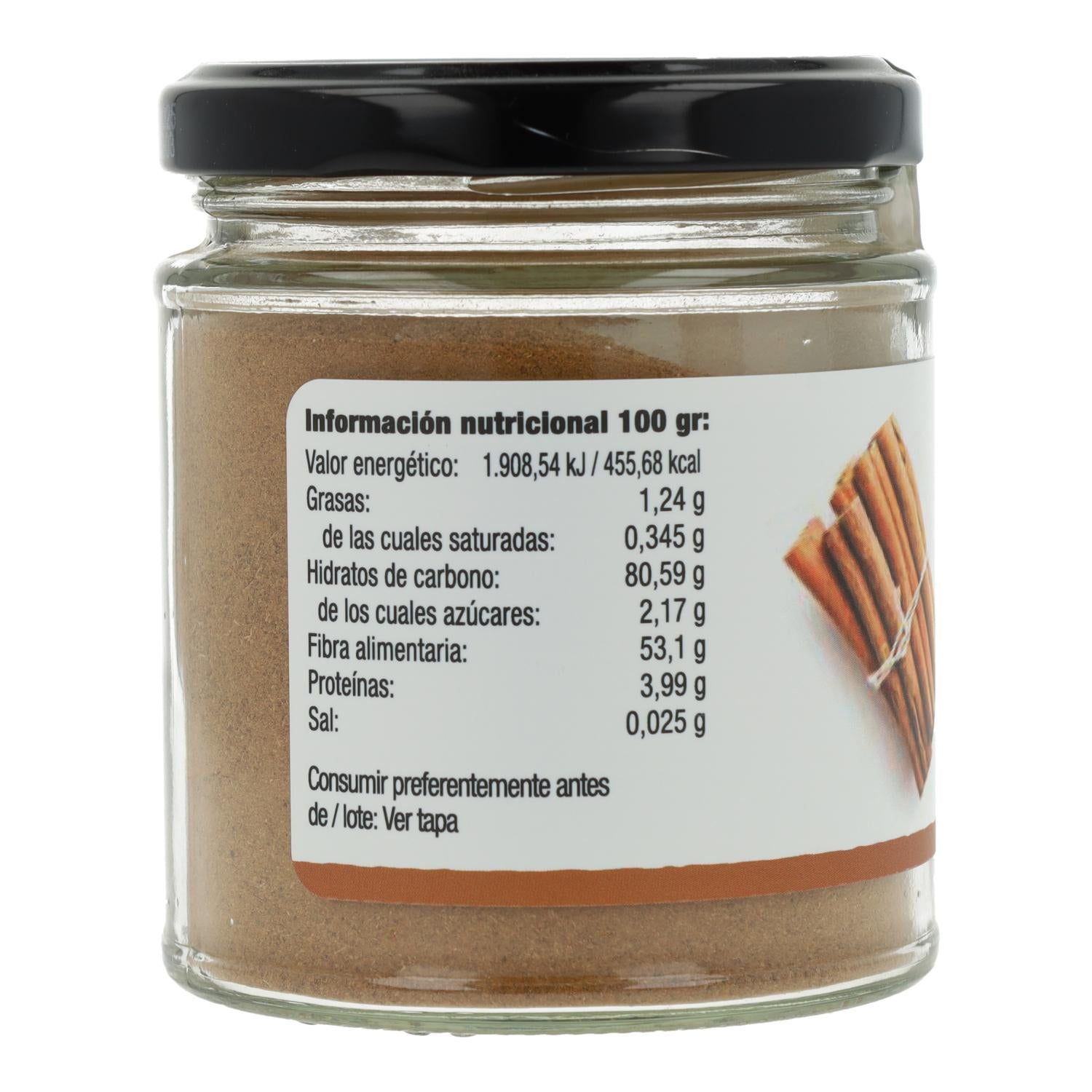 Canela de Ceylan en polvo Bio Vegetalia 80 g