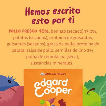 Hundefutter Freilandhuhn Edgard &amp; Cooper 1 kg