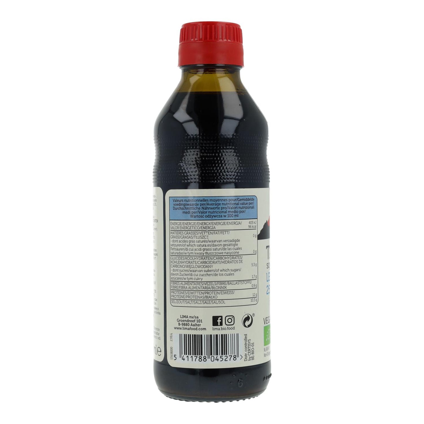 Tamari salsa de soja 25% menos de Sal ECO Lima 250 ml