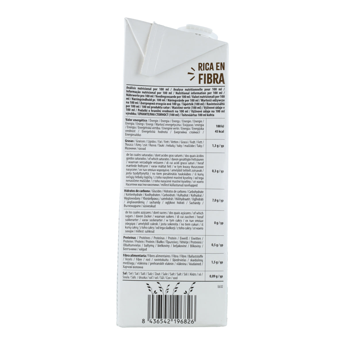 Bio-Haferdrink NaturGreen 1 l, 0 % Zucker