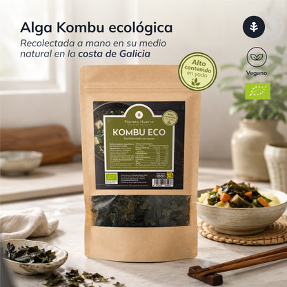 Kombu Algenflocken ECO Planeta Huerto 100 g