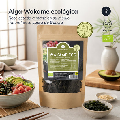 Wakame Algenflocken ECO Planeta Huerto 100 g
