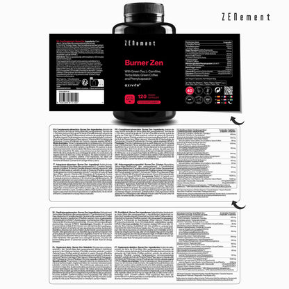 Fettverbrenner Thermogen Zenement, 120 Tabletten