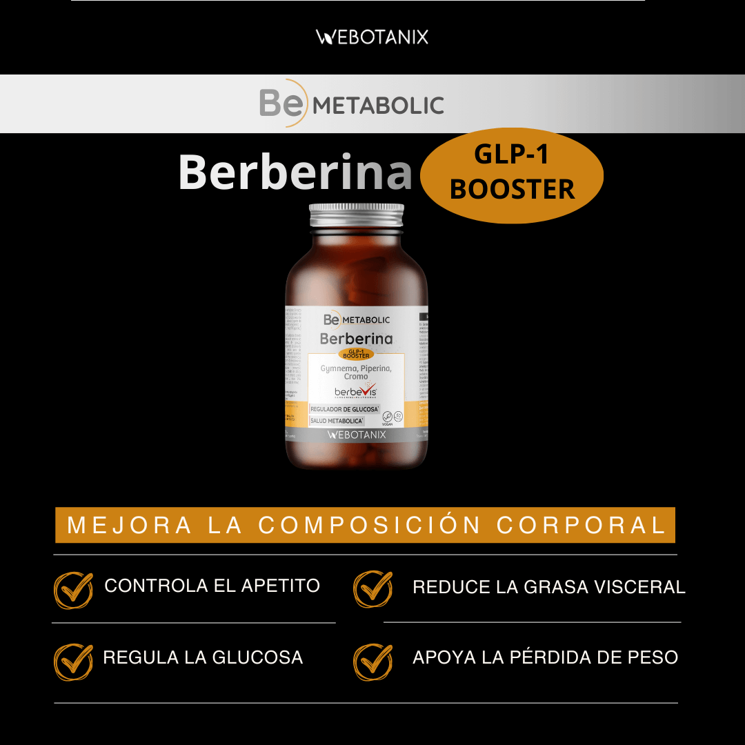 Berberin BeMetabolic WeBotanix 60 Kapseln
