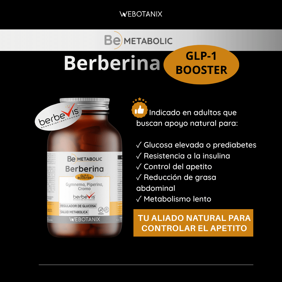Berberin BeMetabolic WeBotanix 60 Kapseln