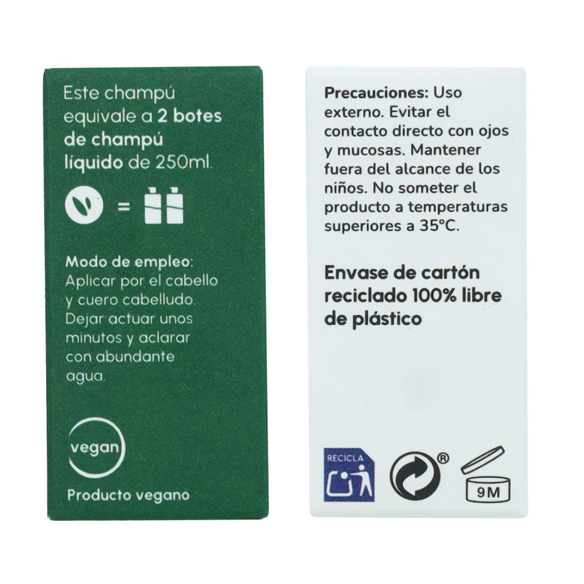 Festes Anti-Schuppen-Shampoo mit Rosmarin und Salbei Planeta Huerto 85 g