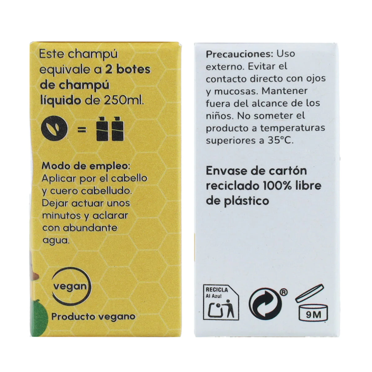 Planeta Huerto Olive & Honig Feuchtigkeitsspendendes Festes Shampoo 85 g