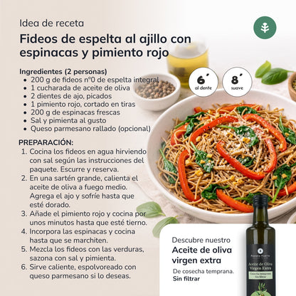 Vollkorn-Dinkel-Nudeln Nr. 0 ECO Planeta Huerto 5 kg